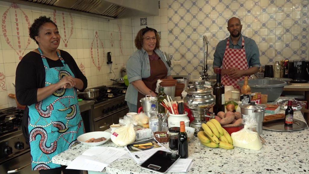 Cooking Cape Verdean traditional dishes together via Facebook