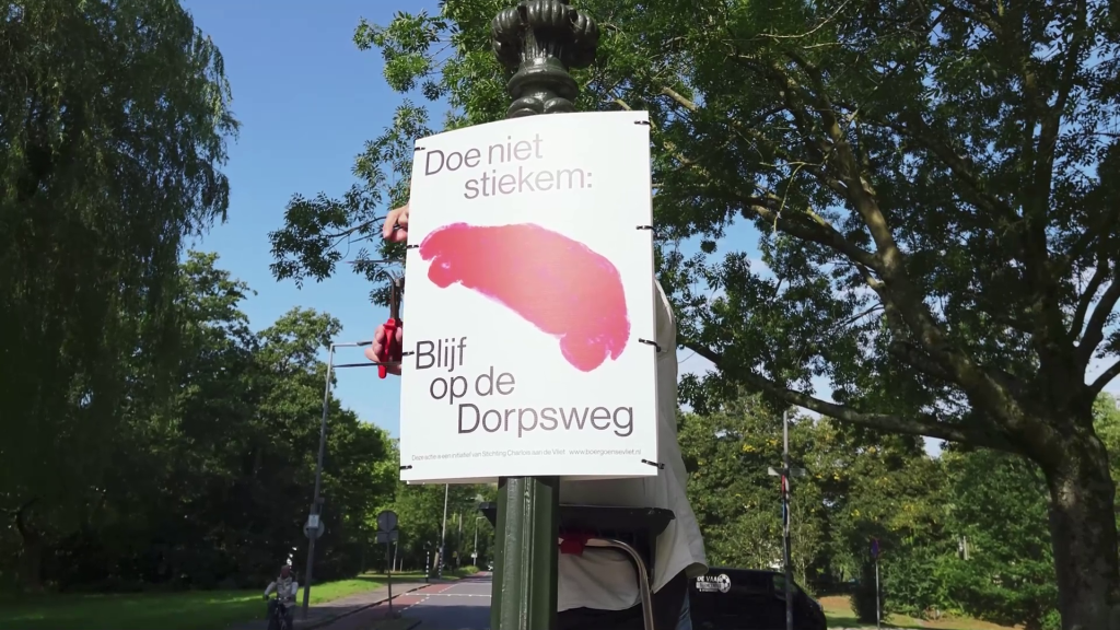Oud-Charlois voert actie tegen gevaarlijke verkeerssituatie: ‘Zuid wordt achtergelaten’