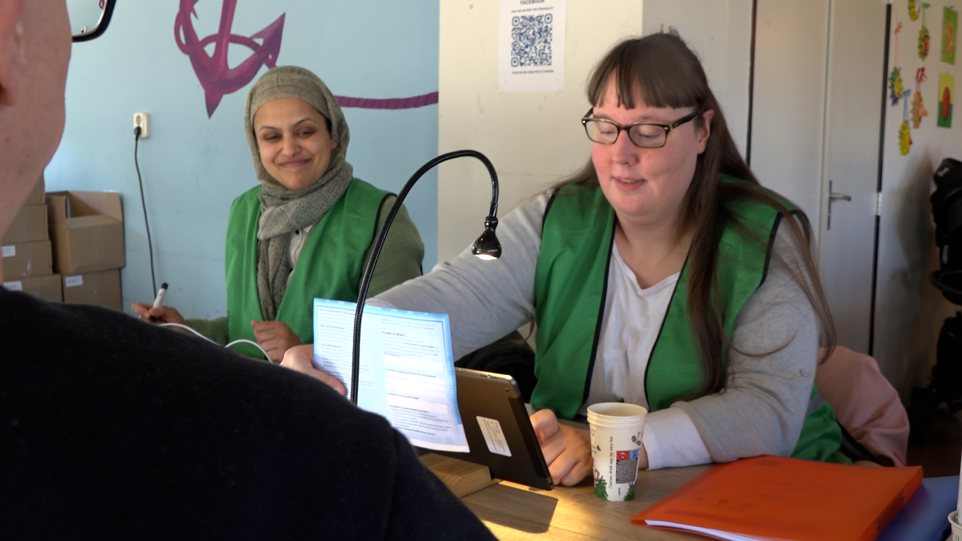 Romano test de toegankelijkheid van stembureau in Huis van de Wijk Charlois