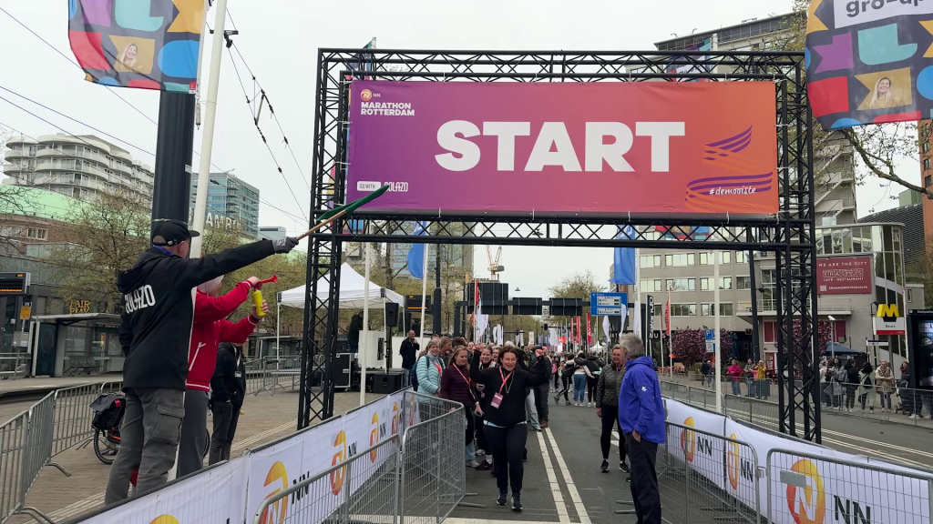 Lopen langs Rotterdamse highlights en geld ophalen voor kankerfonds: The Marathon Walk Rotterdam