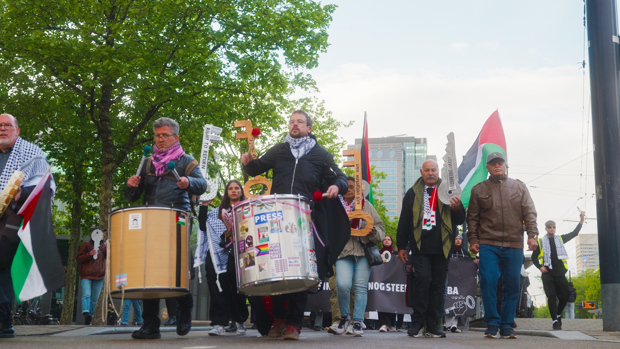Sleutels, stilte en solidariteit: ‘De Nakba is nooit gestopt’